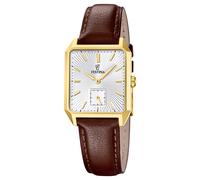 Festina On The Square F20780/3 - Man - 29 mm - Analogue - Quartz - Mineral Glass Silver 18 mm