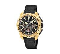 Festina F20728/3 Men's Chrono Bike Leather Strap Watch