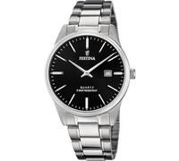 Festina Herren Analog Quarz Uhr mit Edelstahl Armband