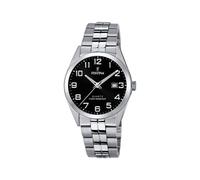Festina Herren Analog Quarz Uhr mit Edelstahl Armband
