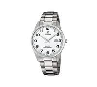 Festina Herren Analog Quarz Uhr mit Edelstahl Armband