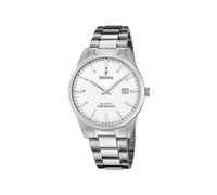 Festina Herren Analog Quarz Uhr mit Edelstahl Armband