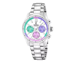Festina Ladies Pastel Gradient 37mm Stainless Steel Dress Watch F20753-5