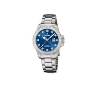 Festina Ladies Steel Watch with Zirconia Sets and Steel Bracelet F20503/6