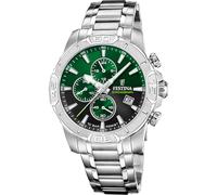 Festina F20704/5 Men's Green Timeless Chronograph Watch