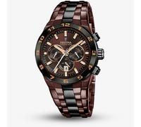 Festina Mens Chrono Bike Brown Chronograph Watch F20708/1
