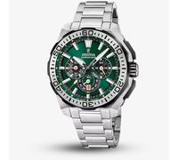 Festina Mens Chrono Bike Green Dial Chronograph Watch F20724/3