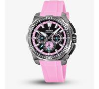 Festina Mens Chrono Bike Pink Rubber Strap Chronograph Watch F20725/2