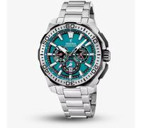 Festina Mens Chrono Bike Teal Dial Chronograph Watch F20724/6