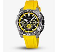 Festina Mens Chrono Bike Yellow Rubber Strap Chronograph Watch F20725/1