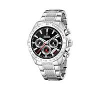 Festina Men's Chronograph (44.5mm) Black Dial/Stainless Steel Strap F20668/4