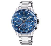 Festina Men's Chronograph | Blue Dial | Stainless Steel Bracelet F20560/3 Watch
