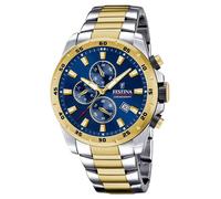Festina Men's Chronograph | Blue Dial | Two Tone Bracelet F20562/2 Watch - 7%