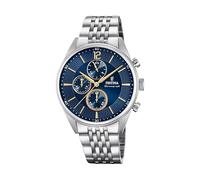 Festina F20285/3 Men's Timeless Chronograph Blue Dial Watch