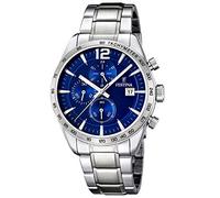 Festina Men's Chronograph Watch 5 Bar Analogue Chronograph Date Silver F16759/3