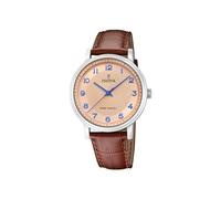 Festina F20660/2 Men's Solar Energy Brown Strap Wristwatch