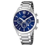 Festina Mens Quartz Watch, Chronograph Display and Stainless Steel Strap F20343/7