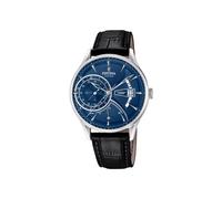 Festina Mens Quartz Watch, Multi dial Display and Leather Strap F16985/3