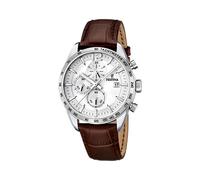 Festina F16760/1 Men's Timeless Chronograph Silver Dial Wristwatch