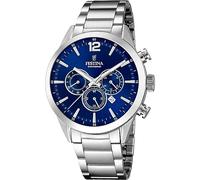 Festina F20343/7 Men's Timeless Chronograph Blue Dial Watch