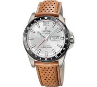 Festina Mens Titanium Watch with Leather Strap F20699/1