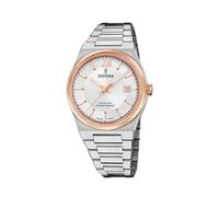 Festina Men's Watch F20036/1 Swiss Made Stainless Steel Case 316l Multi Strap 316l Stainless Steel Silver, metallic silver