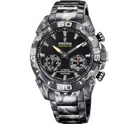 Festina Men's Watch F20545/1 Connected Stainless Steel Case 316l Stainless Steel Strap 316l Black, Not Applicable, Bracelet