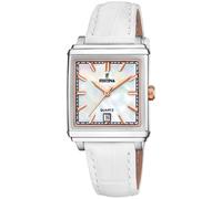 Festina On The Square F20682/1 - Woman - 27 mm - Analogue - Quartz - Mineral Glass Mother of pearl 17 mm