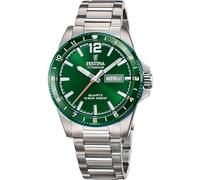 Festina F20698/3 Men's Green Dial Titanium Watch