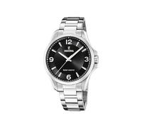 Festina Watch F20656/4 Analog Solar Stainless Steel Silver Bracelet Men's