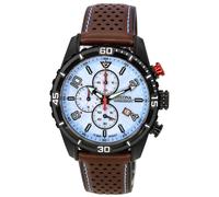 Festina Sport Chronograph Blue Dial Leather Strap Quartz F20519-1 Men's Watch