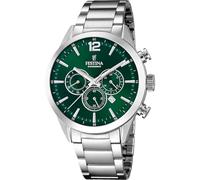 Festina Watch Timeless Chronograph F20343/B Steel