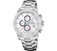 Festina F20704/1 Men's White Timeless Chronograph Watch