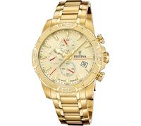 Festina F20705/2 Men's Gold Timeless Chronograph Watch