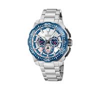 Festina Men's Watch Chronograph Steel/Blue Chrono F20724/1