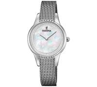 Festina Swarovski F20494/4 - Woman - 30 mm - Analogue - Quartz - Mineral Glass Mother of pearl 12 mm