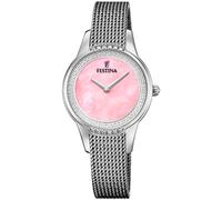 Festina Swarovski F20494/5 - Woman - 30 mm - Quartz - Mineral Glass Pink 12 mm