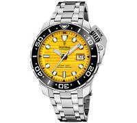 Festina Swiss Made COSC Automatic F20043/1 - Man - 47 mm - Analogue - Automatic - Sapphire Glass Yellow 22 mm