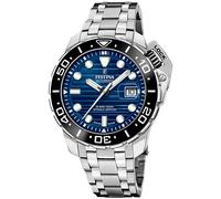 Festina Swiss Made COSC Automatic F20043/2 - Man - 47 mm - Analogue - Automatic - Sapphire Glass Blue 22 mm