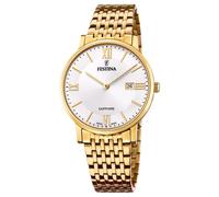 Festina Swiss Made Watch Silver Steel Strap, Men's
