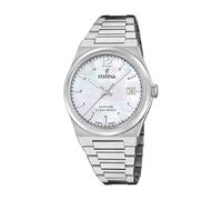 Festina Swiss Made F20035/1 Women's Watch Case and Grey Stainless Steel Strap F20035