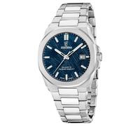 Festina Mens Watch Stainless Steel Blue Sapphire Glass F20100/4