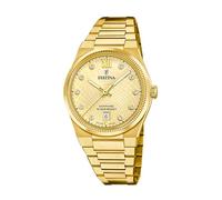 Festina Swiss Made Ladies Gold PVD-Plated Steel Watch with Bracelet F20058/2