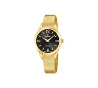 Festina Swiss Made Ladies Gold PVD-Plated Watch with Mesh Bracelet F20077/5