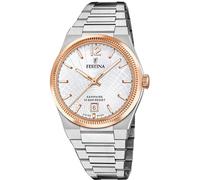 Festina Swiss Made Ladies Rose Gold PVD-Plated Steel Watch with Bracelet F20066/2
