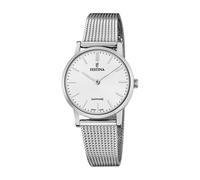 Festina Swiss Made Ladies Watch with Steel Mesh Bracelet F20015/1