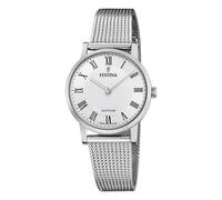Festina Swiss Made Ladies Watch with Steel Mesh Bracelet F20015/4