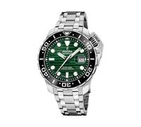 Festina Swiss Made Mens Automatic, Divers Watch in a Box Set F20043/4 | Silver Men's Analogue Watch, Calendar, Robust Sapphire Glass, Waterproof 30 ATM F20043/4 Automatic