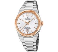 Festina Swiss Made Rivé F20066/2 - Woman - 35 mm - Analogue - Quartz - Sapphire Glass Silver 20 mm
