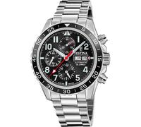 Festina Swiss Made Valjoux F20055/4 - Man - 46 mm - Automatic - Sapphire Glass Black 22 mm